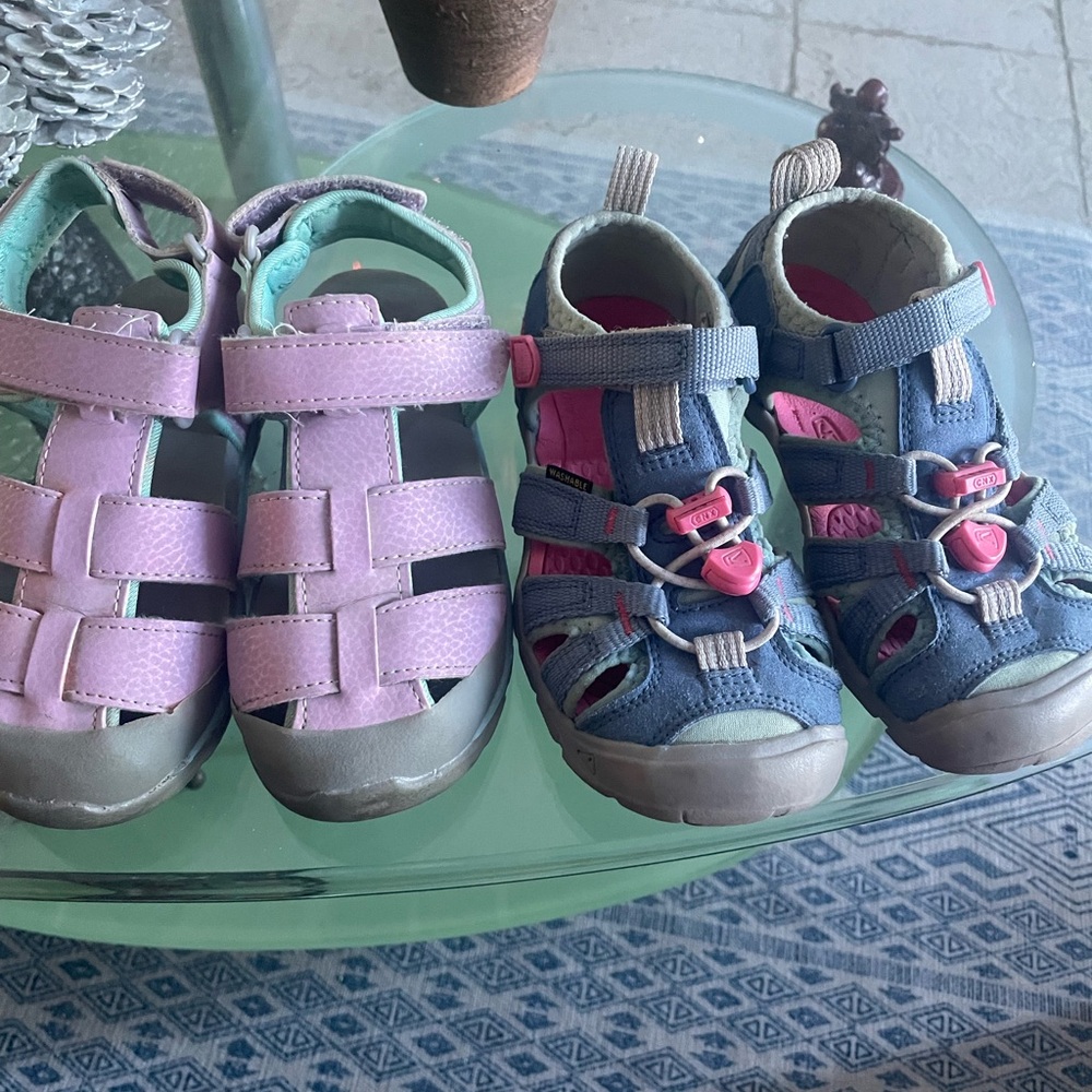 Keen and Kai run kids sandals
